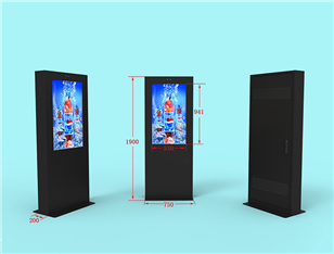 43寸落地戶外廣告機 風冷散熱型（標準）
